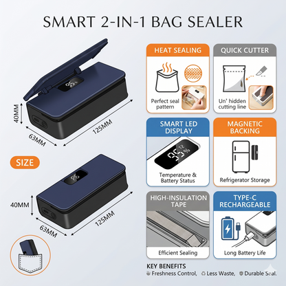FreshSnap™ Magnetic Sealer