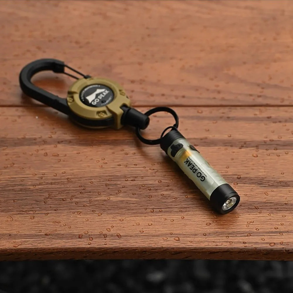 GO PEAK Magnetic Clip Flashlight