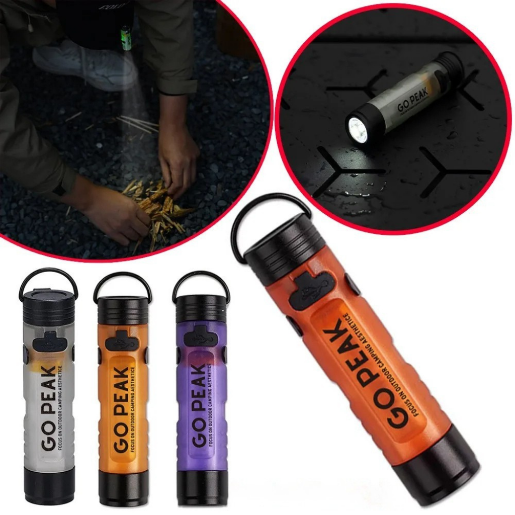 GO PEAK Magnetic Clip Flashlight